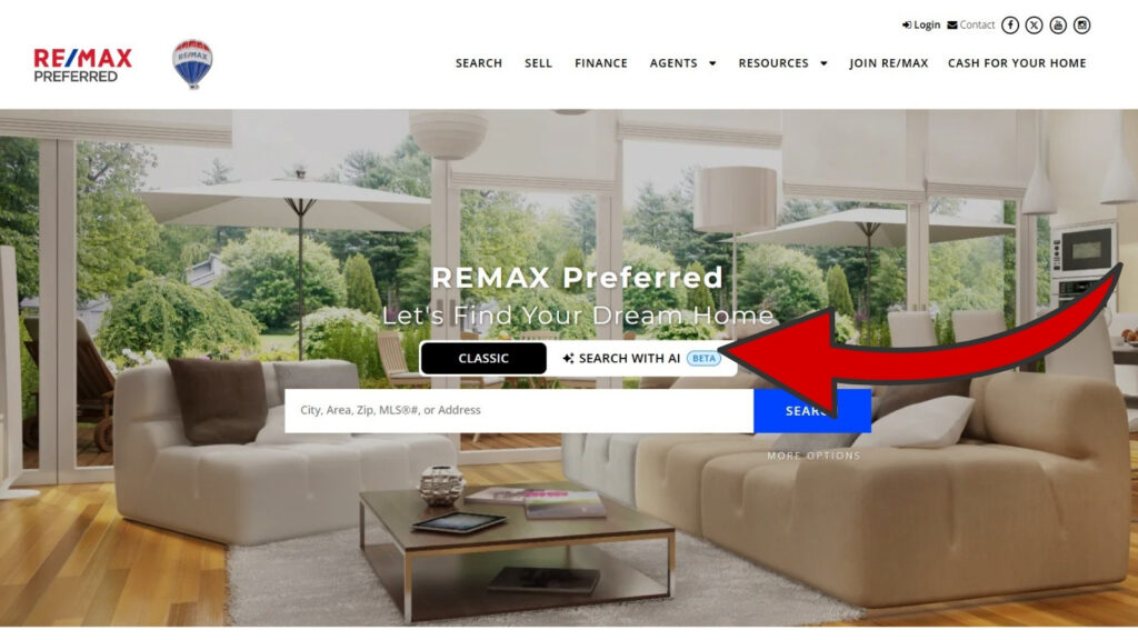 a tech saving remax website in 2026 A tech savy Remax website with ai!