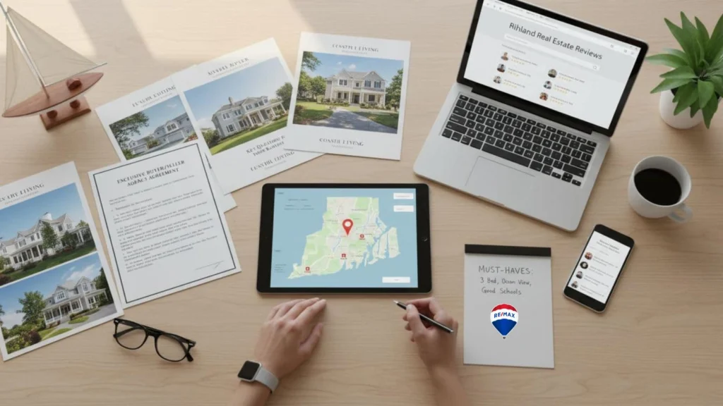 hiring a real estate agent to find your home in Rhode Island