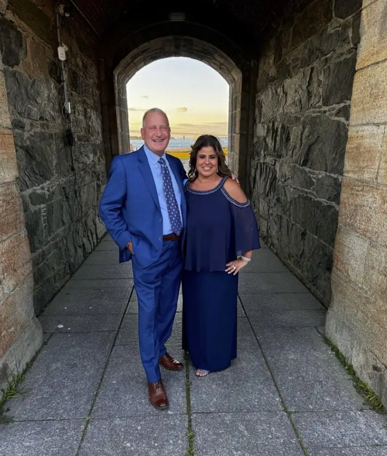 Richard and Jayma sharing a personal night on the town