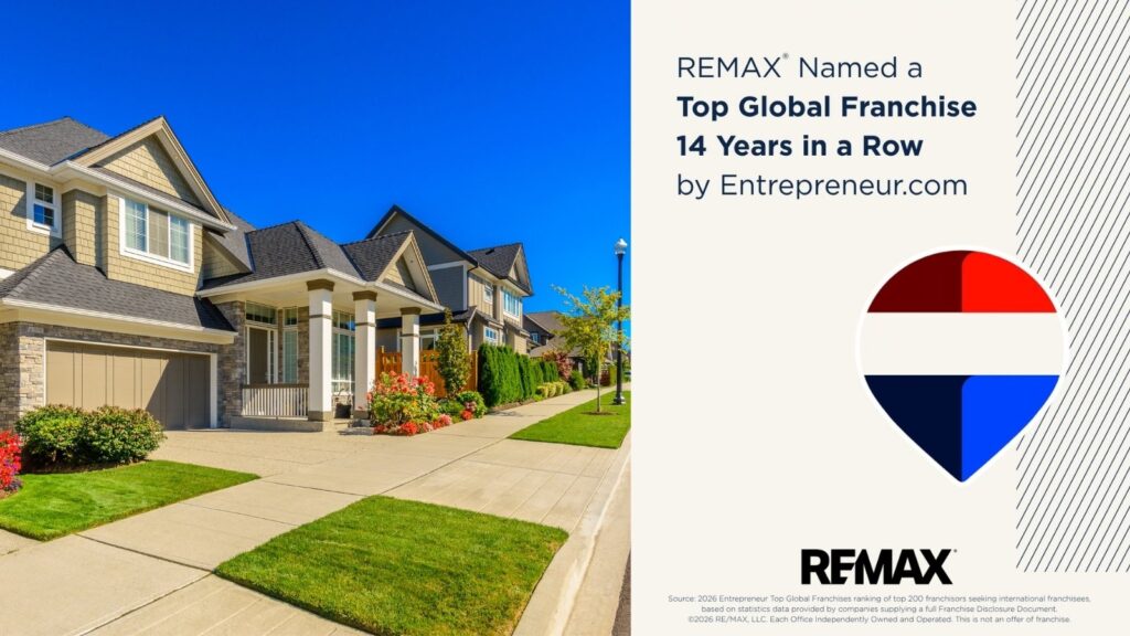 join REMAX top franchise in the top 500